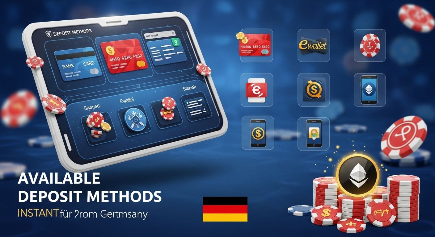 Verfügbare Einzahlungsmethoden casino deposit