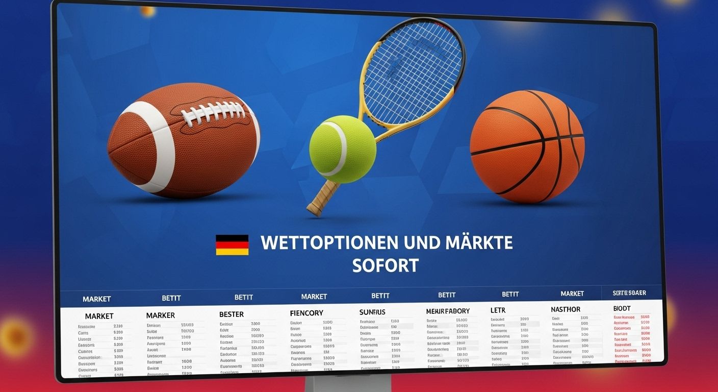 Wettoptionen und Märkte bet slip